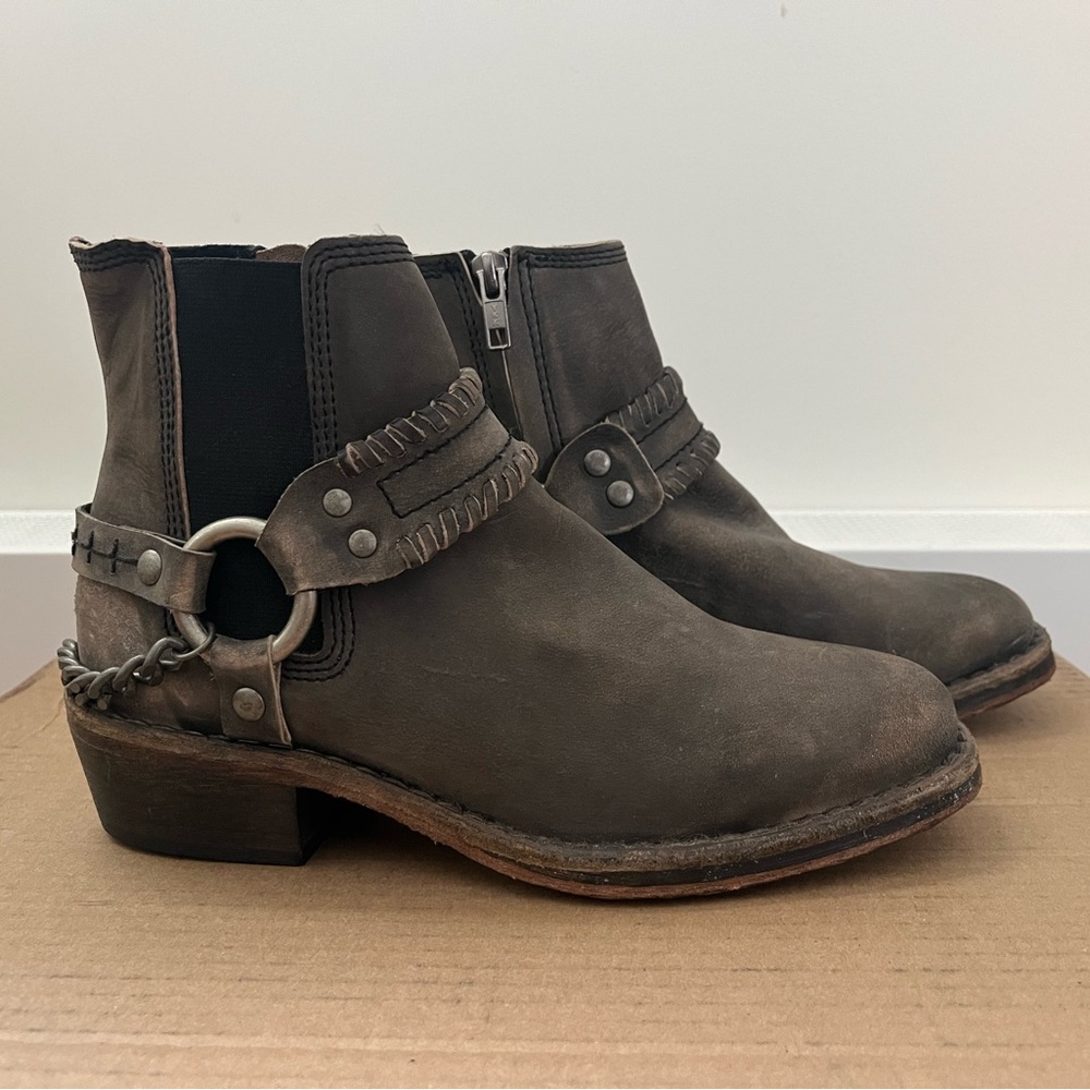 Free People stony desert harness boot